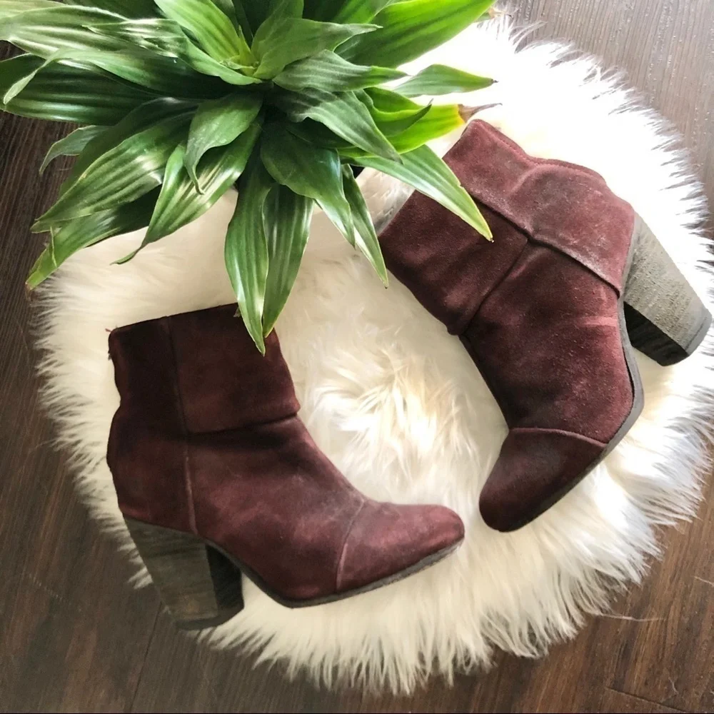 Rag & bone newberry suede booties